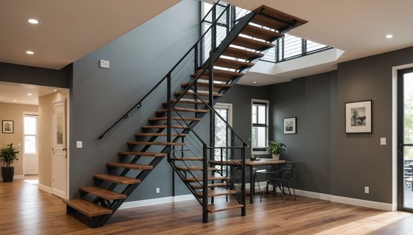 Les escaliers suspendus : avantages et inconvénients