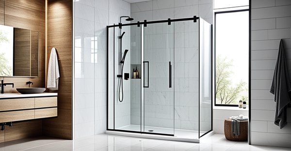 Choisissez la porte de douche idéale : conseils, styles et dimensions